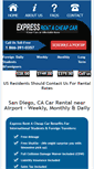 Mobile Screenshot of expressrentacheapcar.com